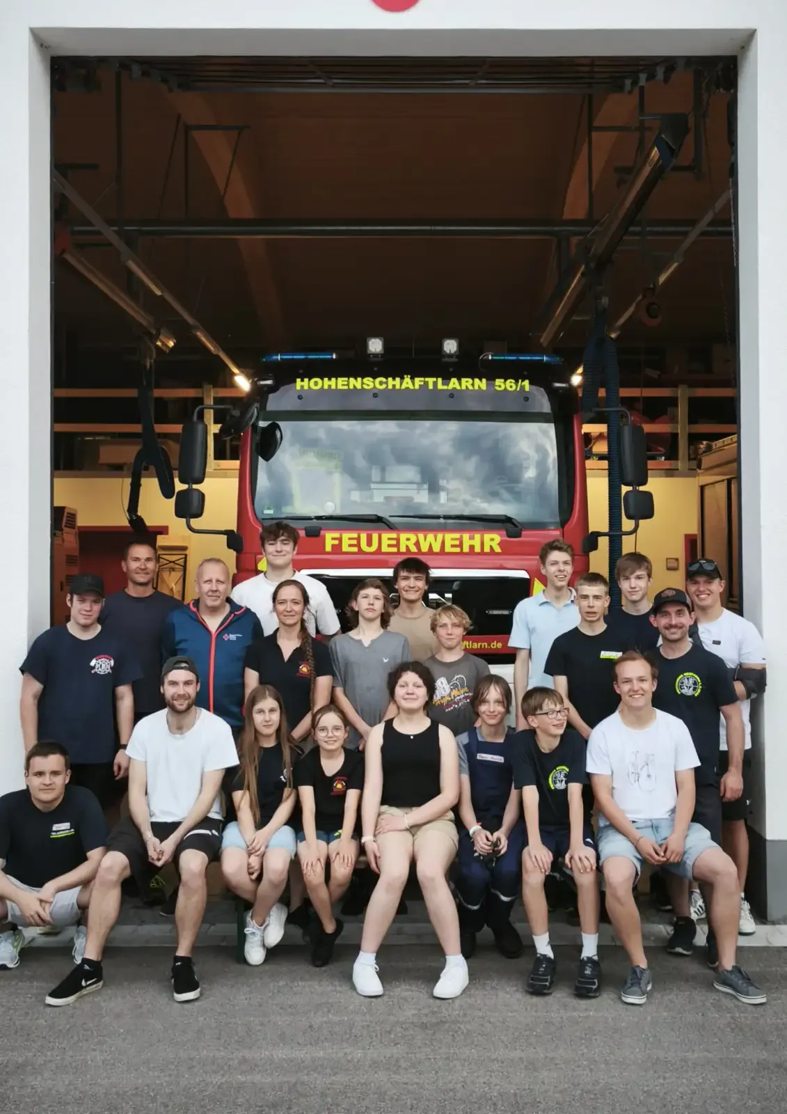 Die Teilnehmer der Jugendolympiade 2024 hatten sichtlich Spaß