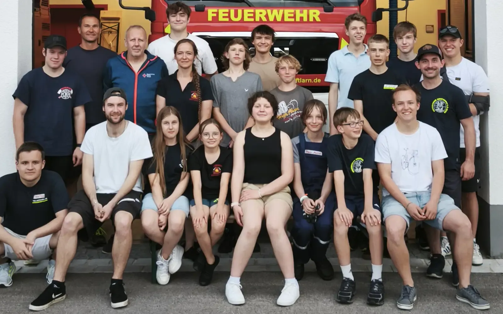 Die Teilnehmer der Jugendolympiade 2024 hatten sichtlich Spaß